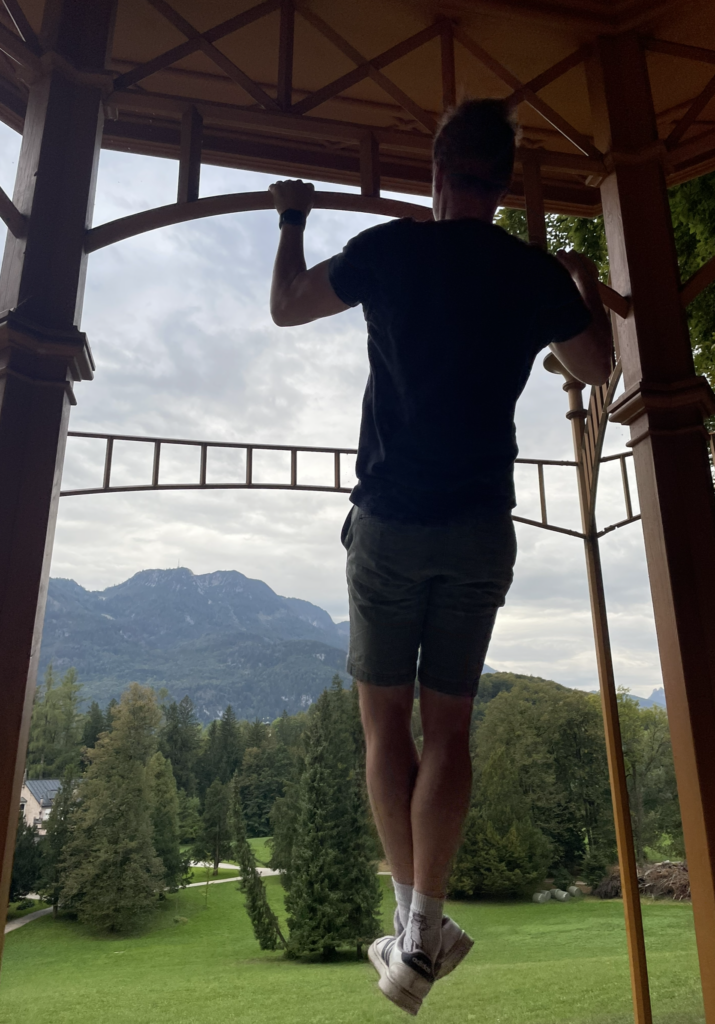 Dein erster Klimmzug.